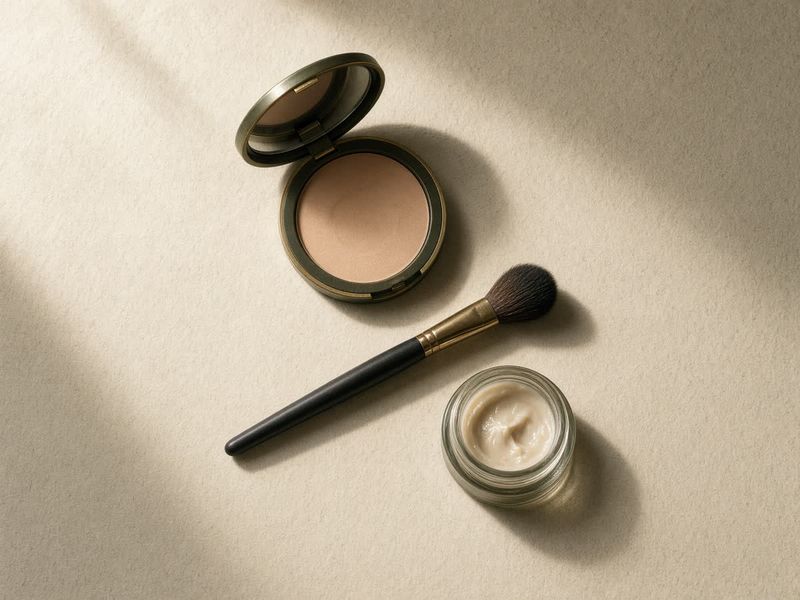 Clean Girl Makeup in Five Minutes — still life for this Beauty guide on Nonchallant
