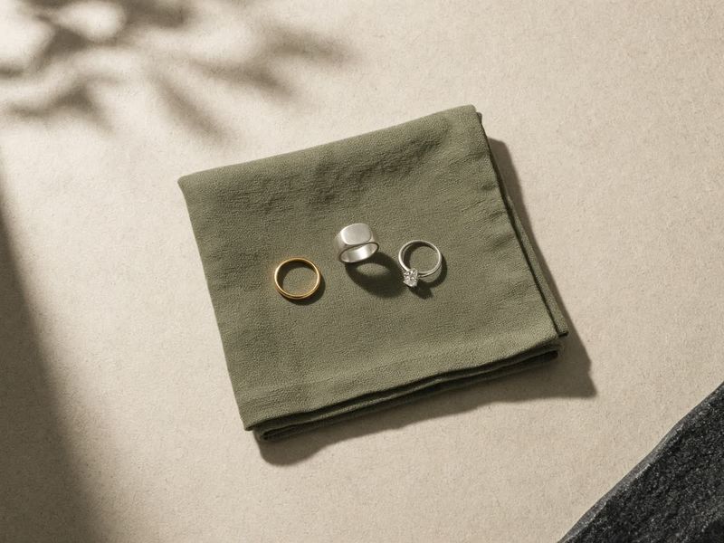 How to Choose an Engagement Ring Metal — still life for this Jewelry guide on Nonchallant